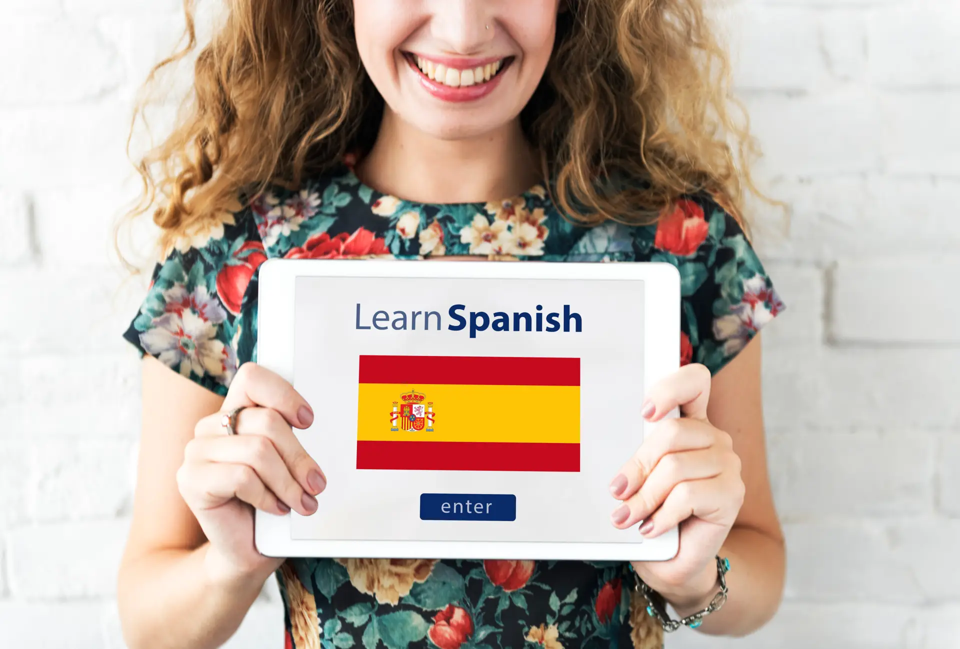Learn Spanish Language Online Learn Spanish Language Online Education Concept